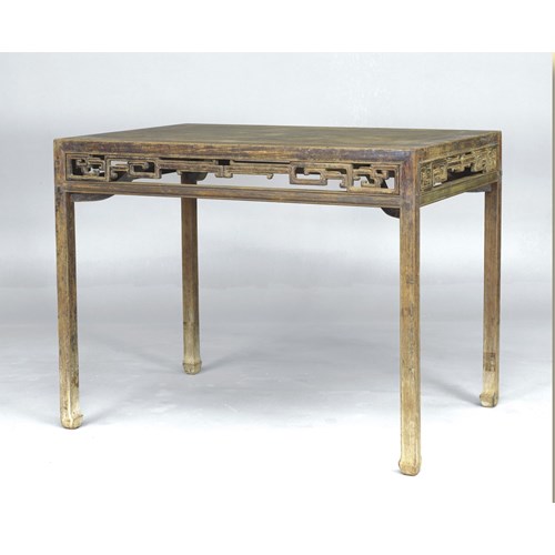 A Huanghuali Wood Painting Table